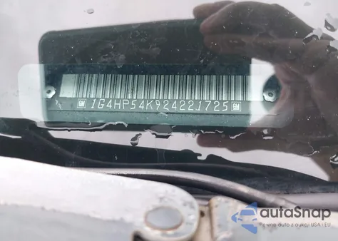 2002 Buick Lesabre Custom z USA, uszkodzony, nr VIN 1G4HP54K924221725